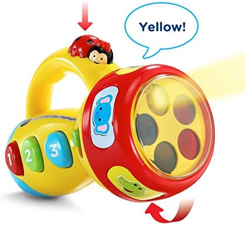 VTech Spin and Learn Color Flashlight Yellow