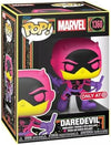Funko Daredevil Pop Vinyl Bobblehead Figure Marvel Glows in Blacklight 3.77 Inches 77545