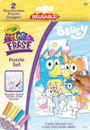 Crayola Color Erase Bluey Puzzle