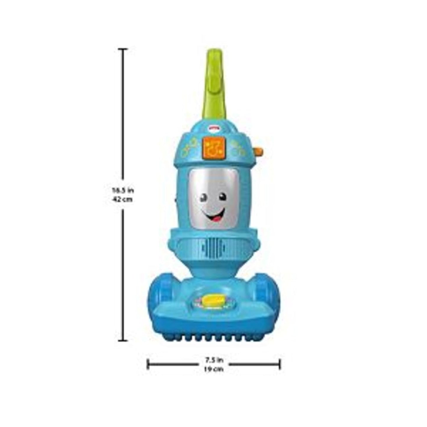 Fisher-Price Toddler Toy Laugh Learn Light-Up Learning Vacuum Musical Push Along for