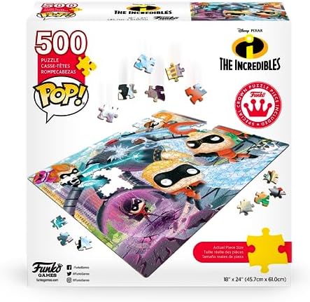 Funko Pop Puzzles - Disney Pixar The Incredibles