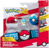 Pokemon PKW - Clip 'N' Go Poke Ball Belt Set Quaxly 1 with Level Ball Nest Ball and