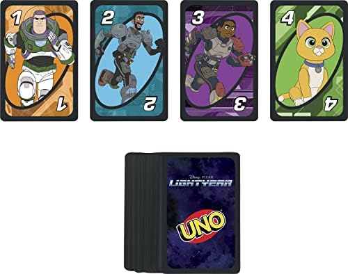 Mattel UNO Disney and Pixar Lightyear Card Game