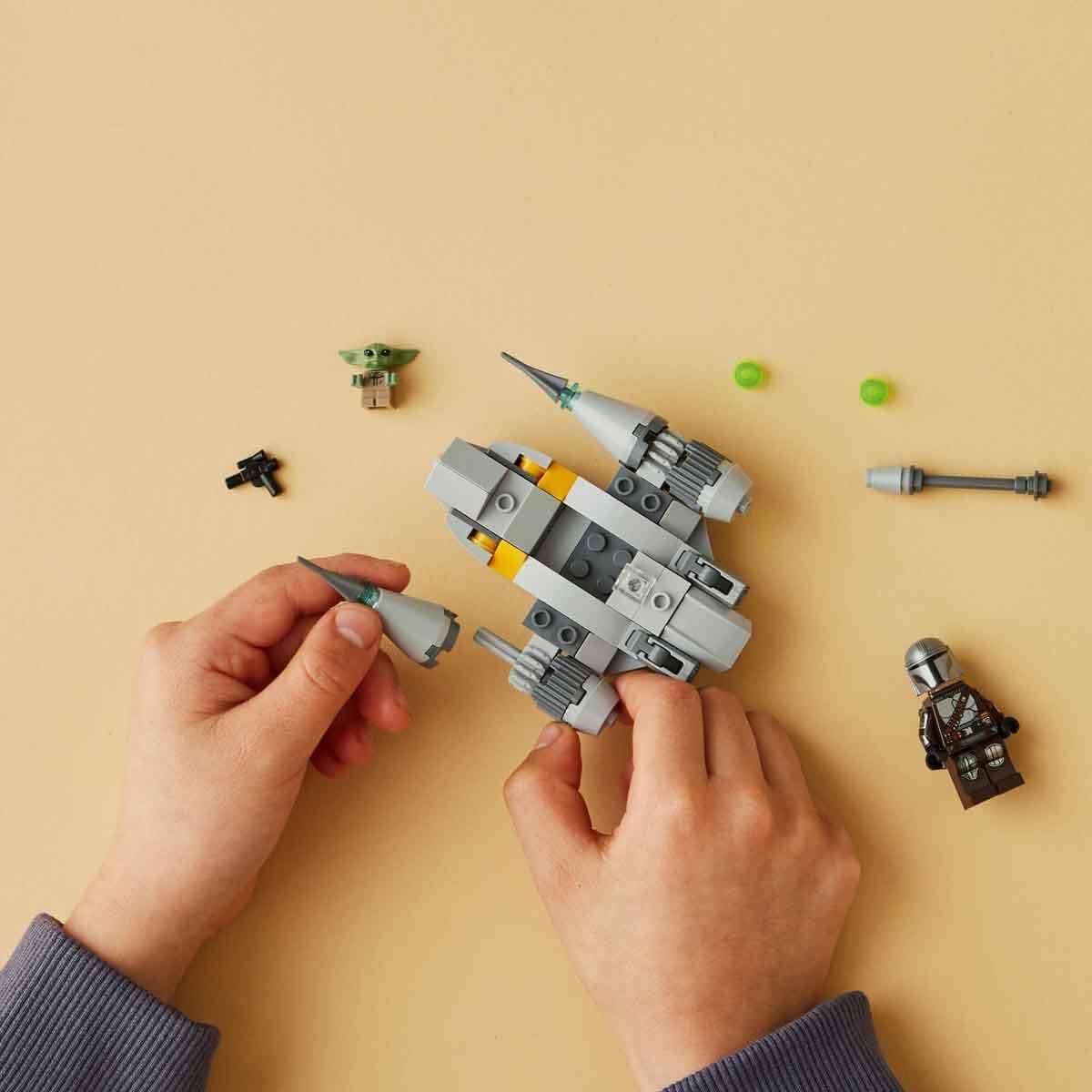 LEGO 75363 Star Wars Microfighter N-1 Mandalorian Hunter Construction Toy Boba Fett Book Vehicle