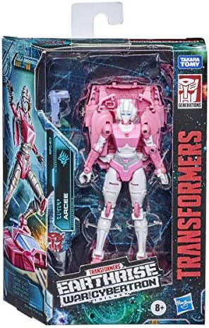Transformers Generations War for Cybertron Earthrise Deluxe WFC-E17 Arcee Action Figure -
