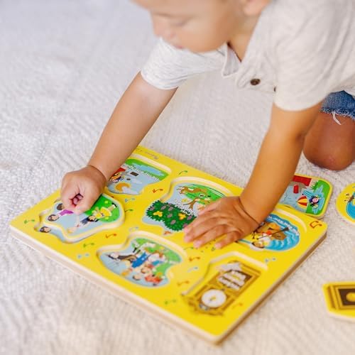 Melissa & Doug Melissa Doug Sing-Along Nursery Rhymes Sound Puzzle