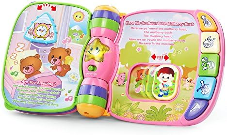 VTech Musical Rhymes Book Pink