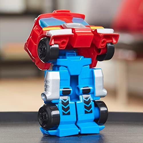 Transformers Playskool Heroes Rescue Bots Academy Team Optimus Prime 4.5-Inch Action