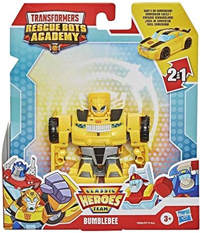 Transformers Playskool Heroes Rescue Bots Academy Classic Heroes Team Bumblebee