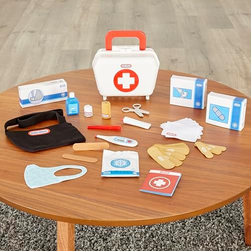 Little Tikes First Aid Kit Realistic Doctor Pretend Play Toy for Includes 25 Ages