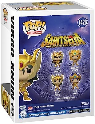 Funko POP Animation Saint Seiya - Gold Virgo Andromeda Shun - Collectable Vinyl Figure