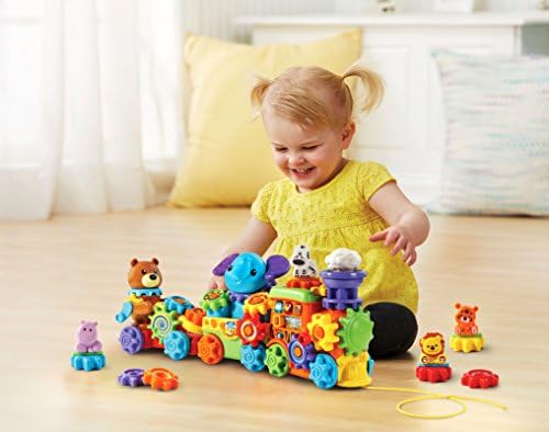 VTech GearZooz Roll and Roar Animal Train Frustration Free Packaging