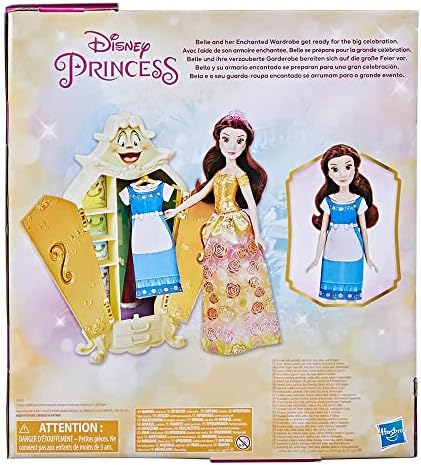 Disney F26325L00 Princess Belle Doll and Wardrobe