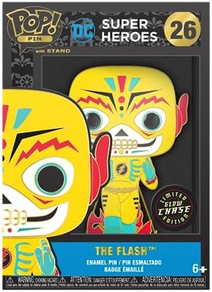 Funko Loungefly PIN Large Enamel Pin DC Comics DOTD - Flash - DC Comics Enamel Pins -