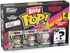 Funko Pop Bitty Stranger Things - Hopper Joyce Demogorgon - Closed Face and Mystery Chase