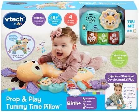 VTech Baby Prop and Play Tummy Time Pillow