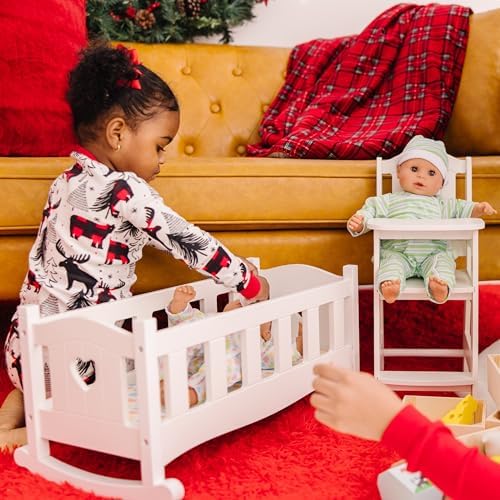Melissa & Doug Melissa Doug Mine to Love Twins Sebastian Sofia 15 Medium Skin-Tone Boy and Girl Baby Doll