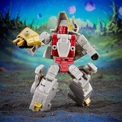 Transformers Legacy Evolution Core Dinobot Slug Toy 3.5-inch Action Figure for Boys and
