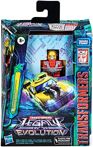 Transformers Legacy Evolution Deluxe Armada Universe Hot Shot Toy 5.5-inch Action Figure