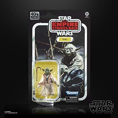 Hasbro STAR WARS The Black Series Yoda 6-inch Scale The Empire Strikes Back 40TH