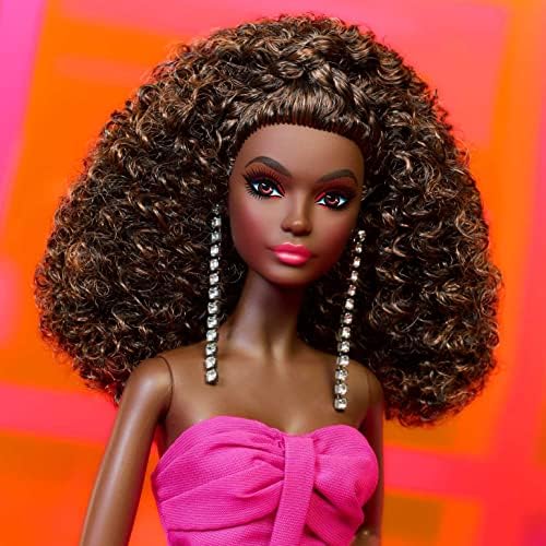 Barbie - Fuchsia Long Dress Doll