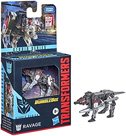 Transformers Studio Series Core Class Bumblebee Ravage Action Figure - Ages 8 and Up
