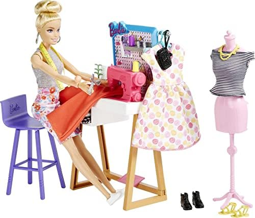Barbie Fashion Designer Doll 25 Studio Playset