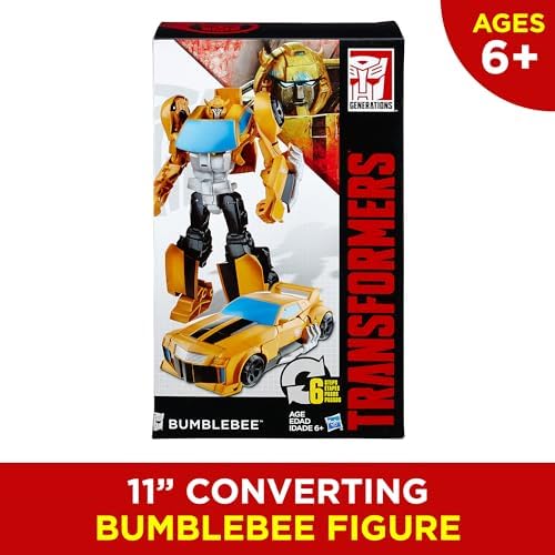 Transformers Heroic Bumblebee Action Figure - Timeless Large-Scale Figure Changes into