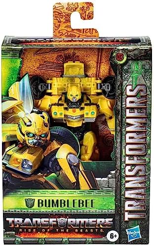Transformers Rise of The Beasts Movie Deluxe Class Bumblebee Action Figure - Ages 6 and