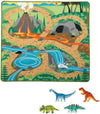 Melissa & Doug Melissa Doug Prehistoric Playground Dinosaur Activity Rug 39 x 36 inches -