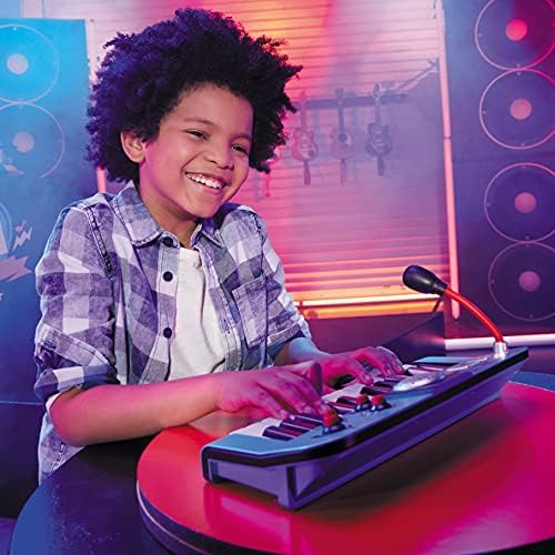 Little Tikes My Real Jam Keyboard with Microphone Musical Instrument with 4 Play Modes