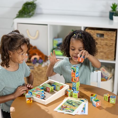 Melissa & Doug Melissa Doug National Parks Alphabet Animals 24-Piece Cube Puzzle