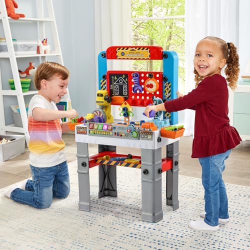 VTech Drill and Learn Workbench for Ages 3 Years and up Frustration Free Packaging