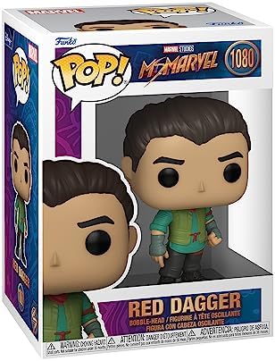 Funko Pop Marvel Ms. Marvel - Red Dagger - Collectable Vinyl Figure