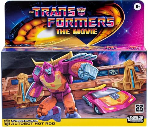 Hasbro Transformers The 1986 Movie G1 Retro Reissue Autobot Hot Rod 6.0 in Action Figure
