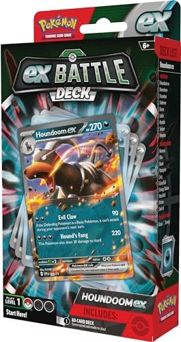 Pokemon TCG Houndoom ex Battle Deck Ready-to-Play 60-Card Deck