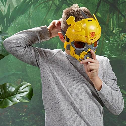 Transformers Rise of The Beasts Movie Bumblebee 2-in-1 Converting Roleplay Mask Action