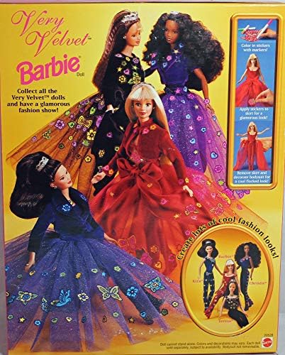 Barbie 20528 1998 Very Velvet Doll