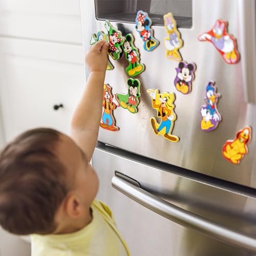 Melissa & Doug Melissa Doug Wooden Mickey Mouse Character Magnets 20 pcs - Cute Fridge