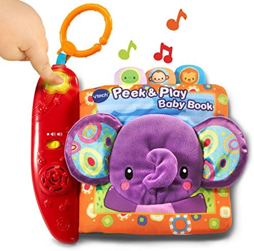 VTech Baby Peek and Play Baby Book Purple