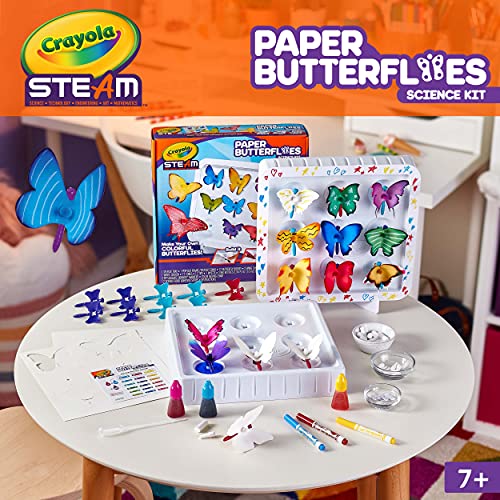 Crayola Paper Butterfly Science Kit STEAM Toy Ages 7 8 9 10