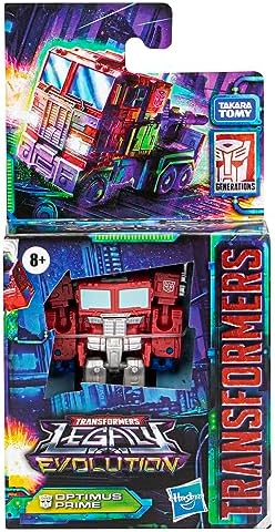 Transformers Legacy Evolution Core Class Optimus Prime Toy 3.5-inch Action Figure for