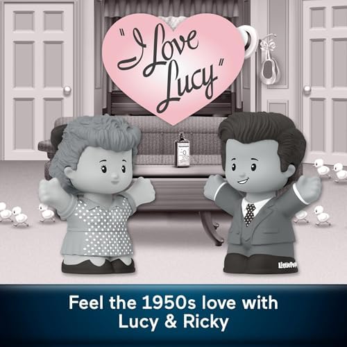 Fisher-Price Little People Collector I Love Lucy TV Show Set 2 Character Figures in a