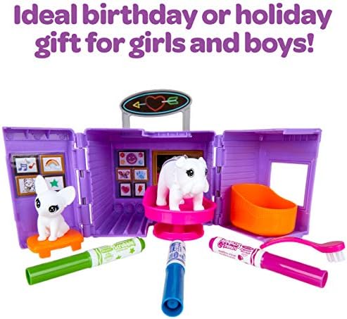 Crayola Scribble Scrubbie Pets Tattoo Shop Toy Pet Playset Age 3 4 5 6