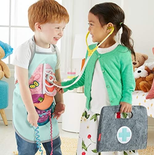 Fisher-Price Preschool Toy Patient and Doctor Set 7-Piece Kit for Medical Pretend Play
