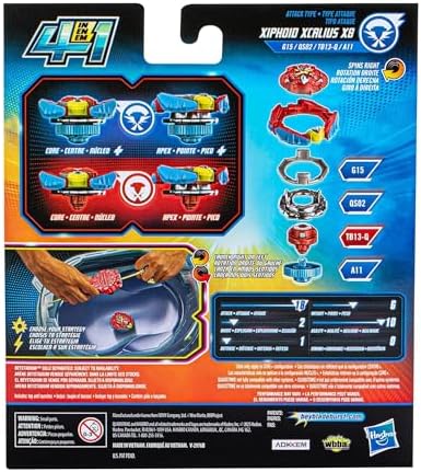 Hasbro Bey QS XCALIUS Power Speed Launcher Pack