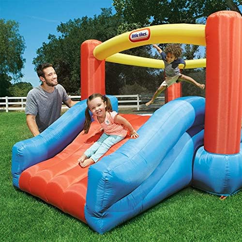 Little Tikes Jr. Jump 'n Slide Bouncer Multicolor