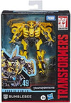 Transformers Studio Series 49 Deluxe Class Movie 1 Bumblebee Action Figure - Ages 8 Up