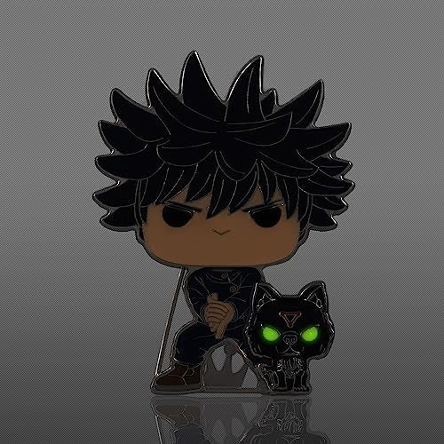 Funko Loungefly POP Large Enamel Pin ANIME Jujutsu Kaisen -Megumi Fushiguro Enamel Pins -