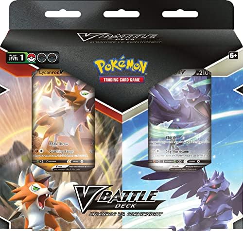 Pokemon TCG V Battle Deck Lycanroc vs. Corviknight